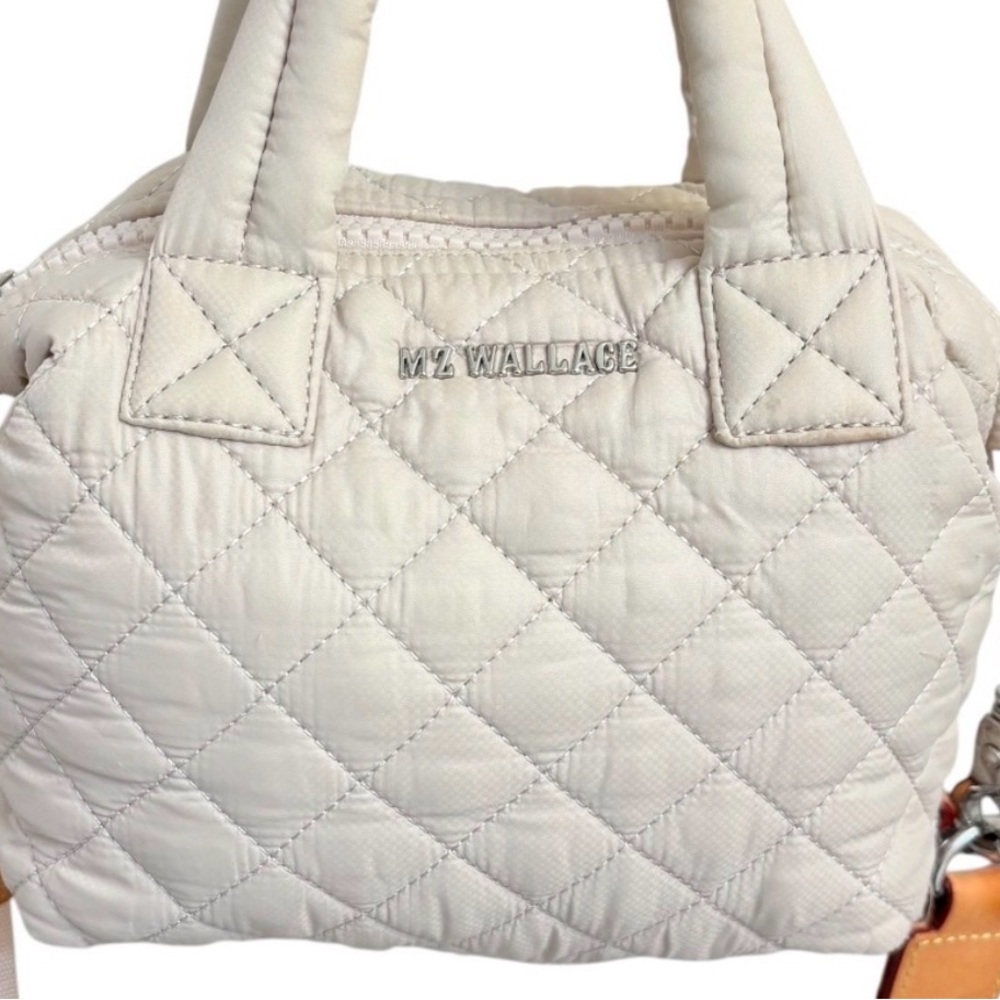 MZ Wallace Micro Sutton Tote In cream